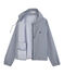 Kort windjack gemixt blauw SMOKING/wit MARSHMALLOW