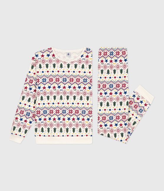 Katoenen damespyjama met kerstprint MILK/ MULTICO