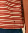 LE BOXY, gestreept T-shirt voor dames in katoen  FAMEUX/ AVALANCHE