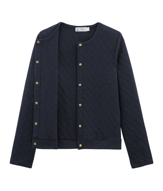 Damesvest blauw SMOKING