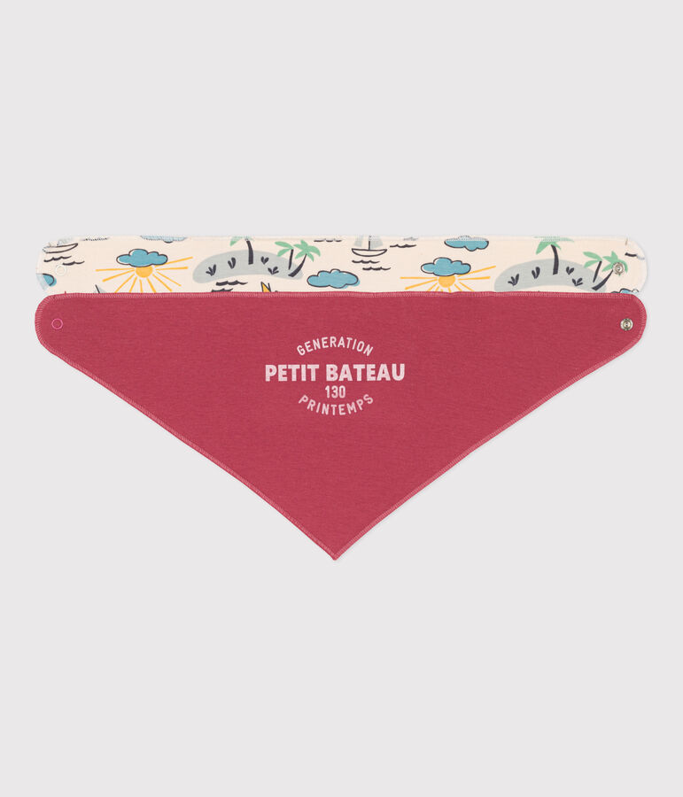 Lot de 2 bandanas explorateurs b&eacute;b&eacute; multicouleur