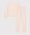 Pyjama femme en coton blanc AVALANCHE/ MULTICO