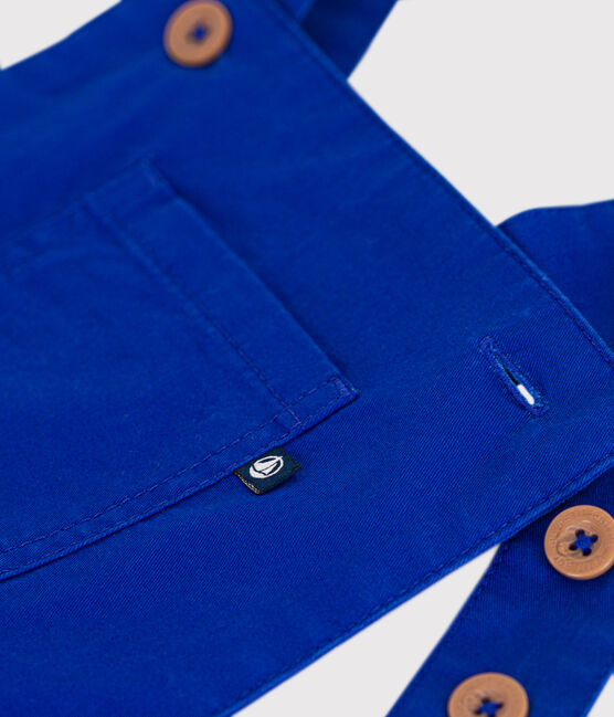 Korte salopette voor meisjes blauw SURF