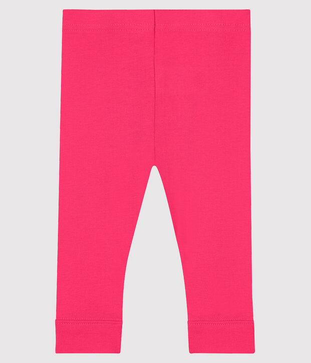Katoenen legging voor baby's roze