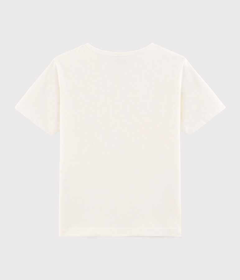 Tee-shirt enfant garcon blanc