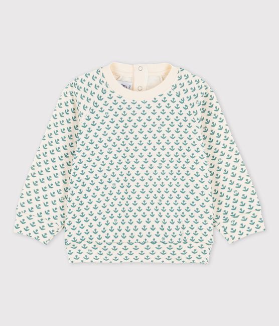 Sweatshirt van tubic voor baby's wit AVALANCHE/ BRUT