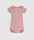 Body manches courtes bébé fille