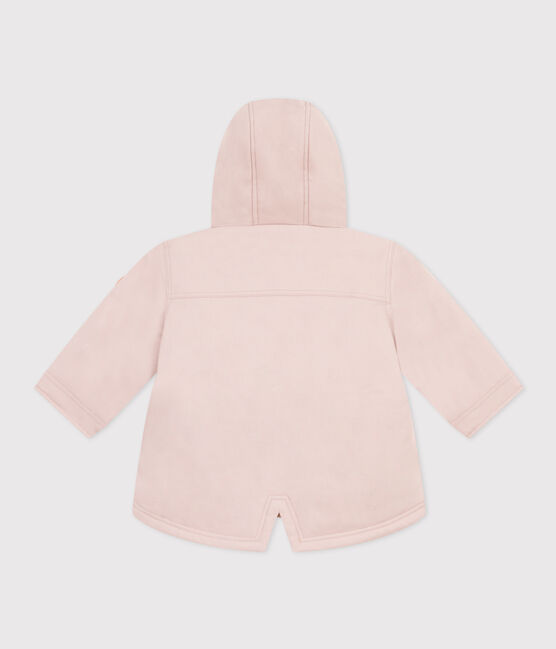 Met sherpa gevoerde parka voor baby's roze SALINE