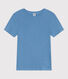 Effen katoenen T-shirt L'Iconique voor dames