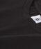 LE DROIT, katoenen T-shirt voor dames met ronde hals zwart BLACK