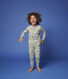 Pyjama imprimé jungle petit garçon en coton