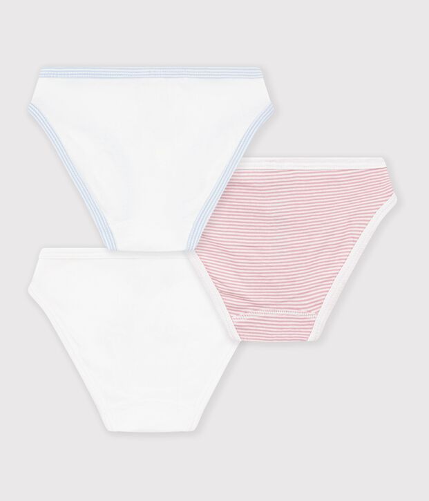 Lot de 3 culottes en coton multicouleur