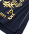 Tee-shirt manches courtes enfant fille bleu SMOKING