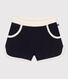 Short en bouclette éponge enfant fille