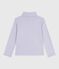 Sous-pull enfant en coton à rayures blanc SQUAW/ MARSHMALLOW