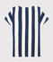 Jurk blauw MEDIEVAL/wit MARSHMALLOW
