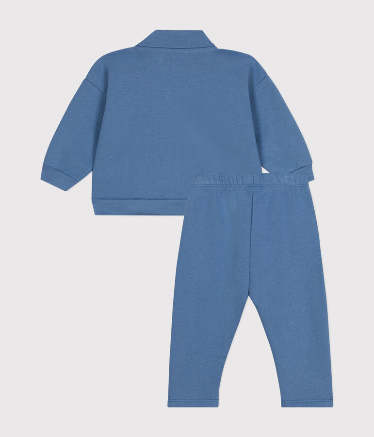 Babysetje - Sweatshirt en broekje blauw
