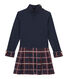 Robe col roulé bi-matière enfant fille