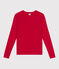 Tee-shirt L'ICONIQUE col rond en coton Femme rouge CORRIDA