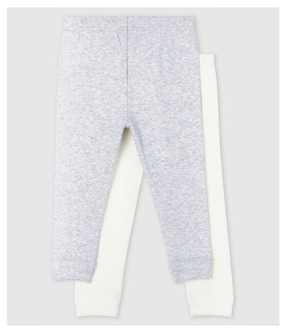 Set van 2 katoenen leggings voor babymeisjes variante 1