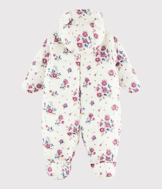 Combipilote bébé fille/garçon blanc MARSHMALLOW/rose ROSE/ MULTICO