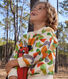 Sweatshirt imprimé en molleton enfant