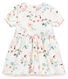 Robe manches courtes imprimée bébé fille