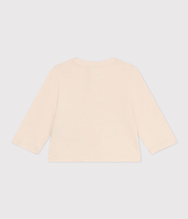 Cardigan en coton b&eacute;b&eacute; &eacute;cru