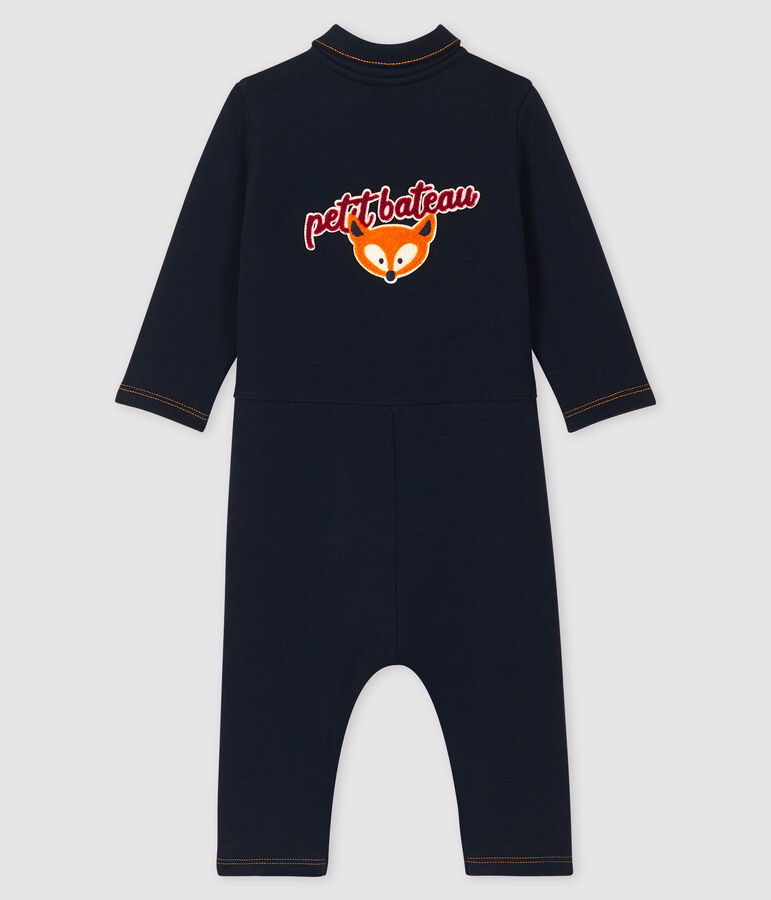 Combinaison longue b&eacute;b&eacute; gar&ccedil;on bleu