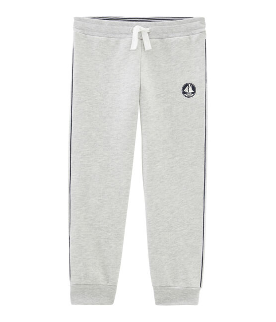 Molton broek jongens grijs BELUGA CHINE