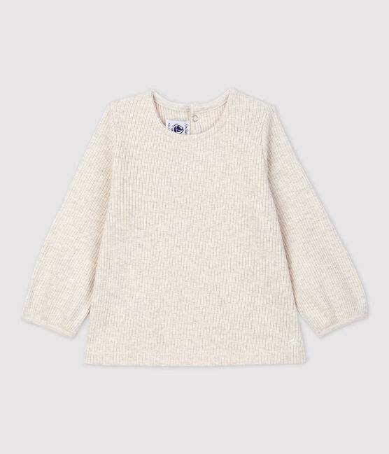Katoenen blouse baby. beige MONTELIMAR CHINE