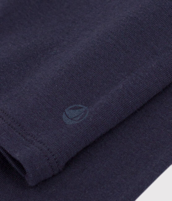 Cardigan voor meisjes in katoen blauw SMOKING