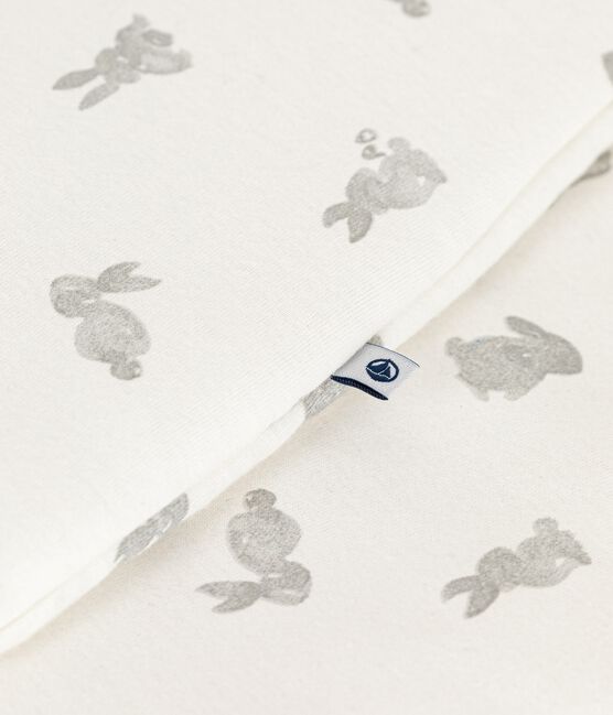 Gigoteuse bébé lapins en coton TOG 2 blanc MARSHMALLOW/gris GRIS