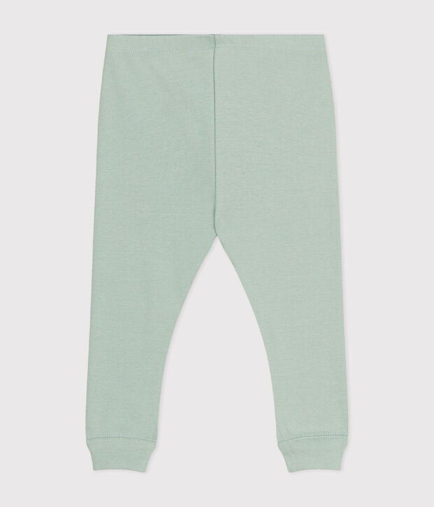 Katoenen legging voor baby's groen