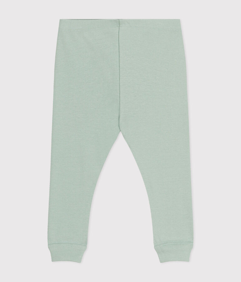 Legging en coton b&eacute;b&eacute; vert