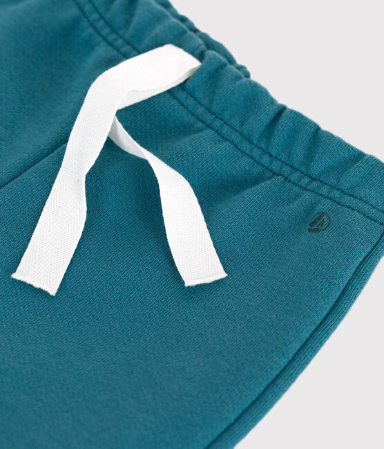 Pantalon de jogging bébé en coton uni vert DRAGONFLY