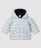 Gecapitonneerde donsjas baby jongen grijs GRIS CLAIR