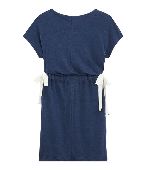 Robe femme bleu fonc&eacute;