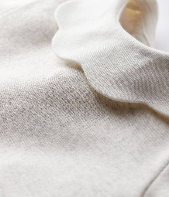 Blouse met lange mouwen babymeisje beige MONTELIMAR CHINE