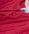 Cardigan met kabelpatroon roze IMPATIENCE
