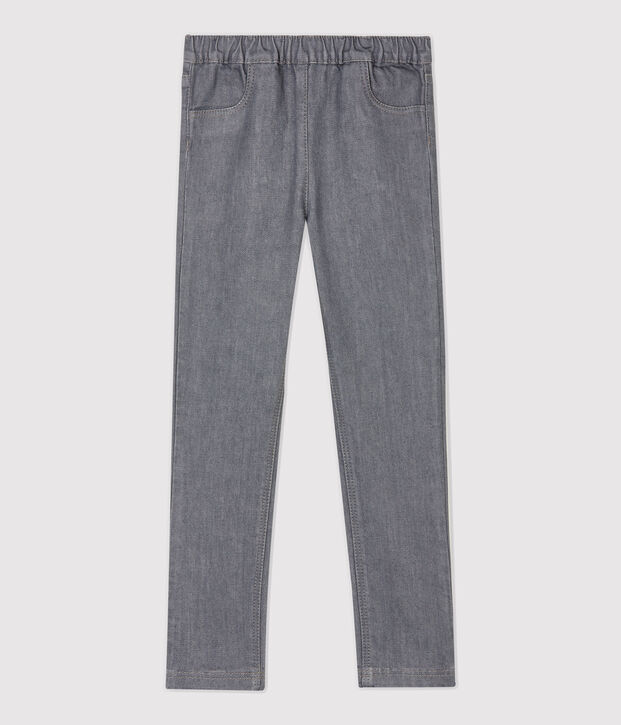 Skinny meisjes jeansbroek grijs/DARK GREY