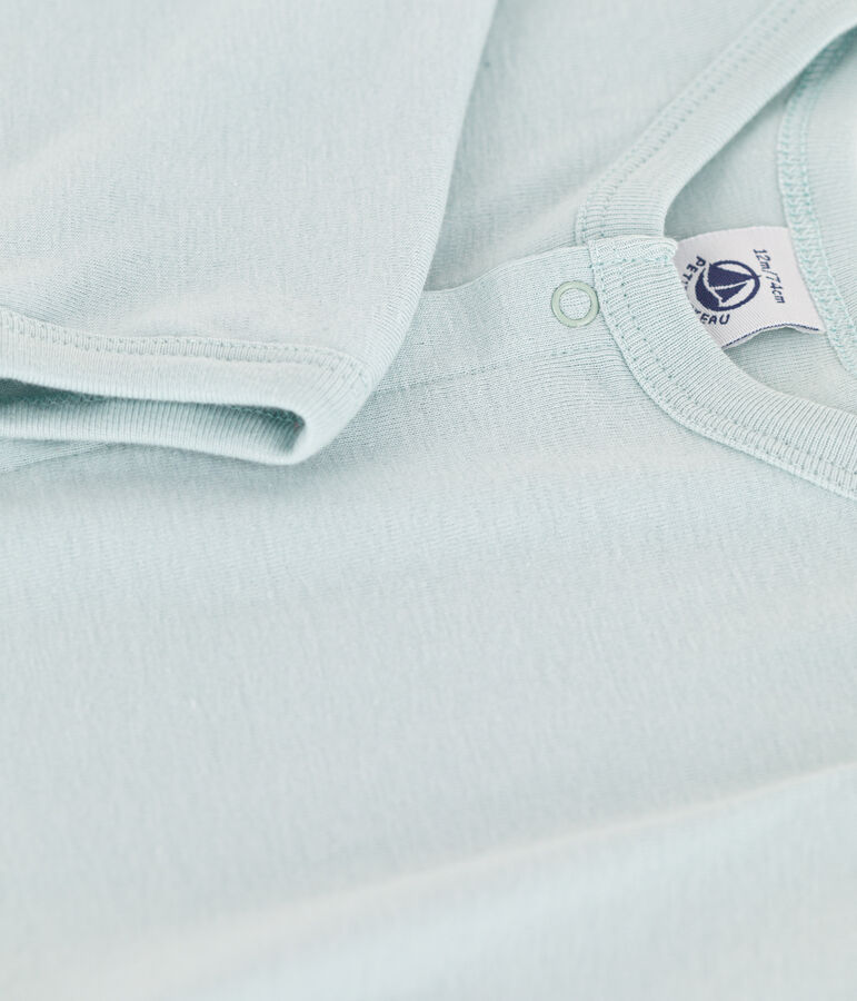 Katoenen babycardigan groen BULLE