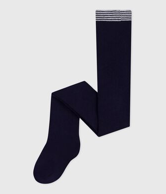 Collants b&eacute;b&eacute; en coton unis