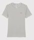 Gestreept katoenen T-shirt voor dames "Je t'aime"