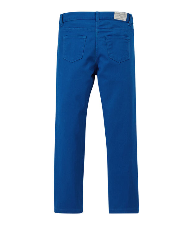 Gekleurde meisjesjeans blauw