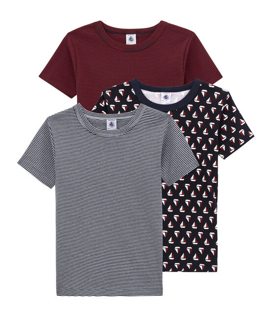 Set van 3 jongens T-shirts met korte mouwen variante 1