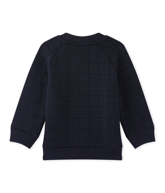 Vest voor babyjongens blauw SMOKING
