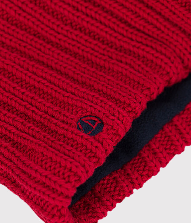Snood voor jongens-meisjes rood