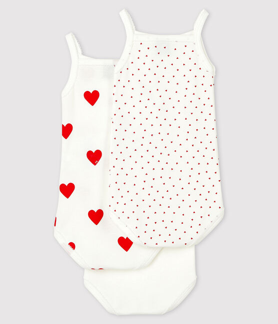 Lot de 3 bodies à bretelles bébé variante 1