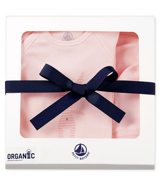 Coffret cadeau naissance en côte variante 1